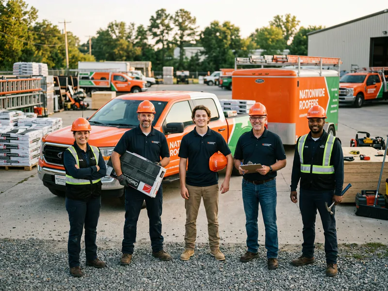 Natiowide Roofers - roof installation in Jacksonville near me